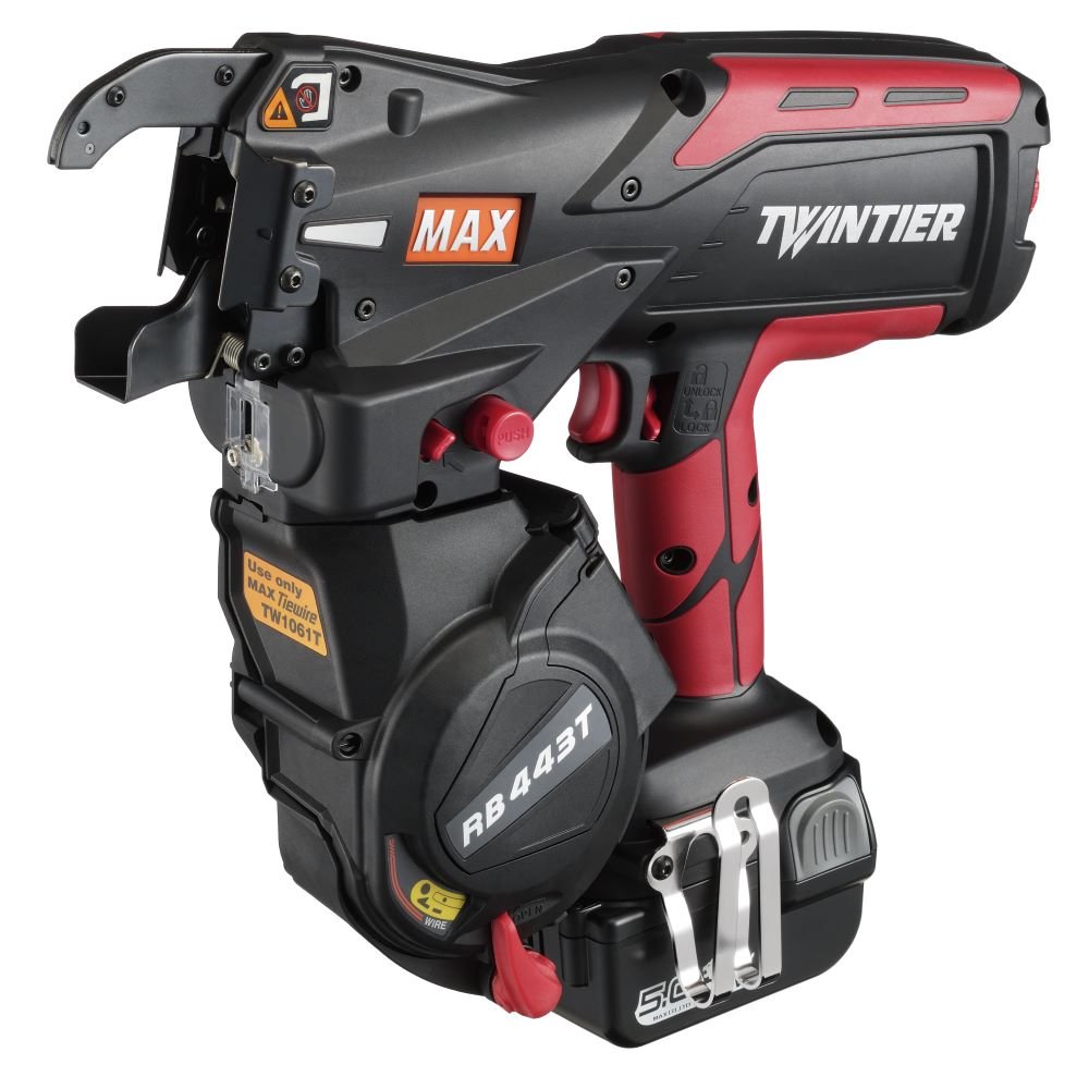 MAX TwinTier RB443T — Εργαλείο Δεσίματος Οπλισμού Μπαταρίας - Image 2